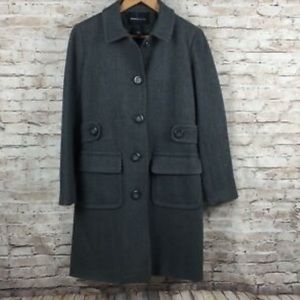 •MODA INTERNATIONAL• Women’s Gray Wool Coat• NWOT